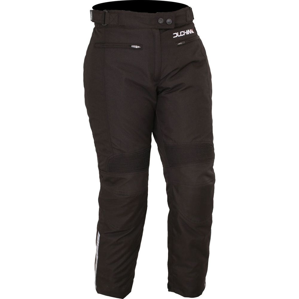 Duchinni Turin Ladies Textile Trouser Black FREE 1 YEAR Returns, FREE UK Delivery | ThrottleChimp