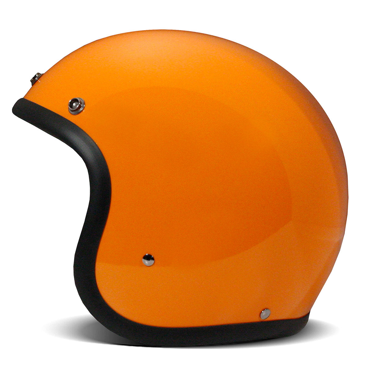 DMD Retro Jet Open Face Helmet Orange FREE UK Delivery, FREE 365 Day Returns | Moto Central