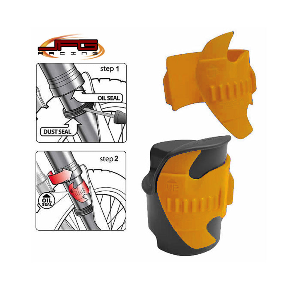 Bike It Orange Fork Seal Saver Scraper FREE 1 YEAR Returns, FREE UK Delivery | ThrottleChimp