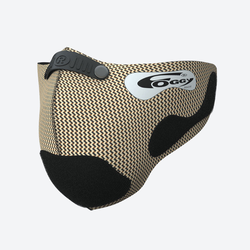 Respro Foggy Anti-Fog Face Mask Kevlar Look FREE 1 YEAR Returns, FREE UK Delivery | ThrottleChimp