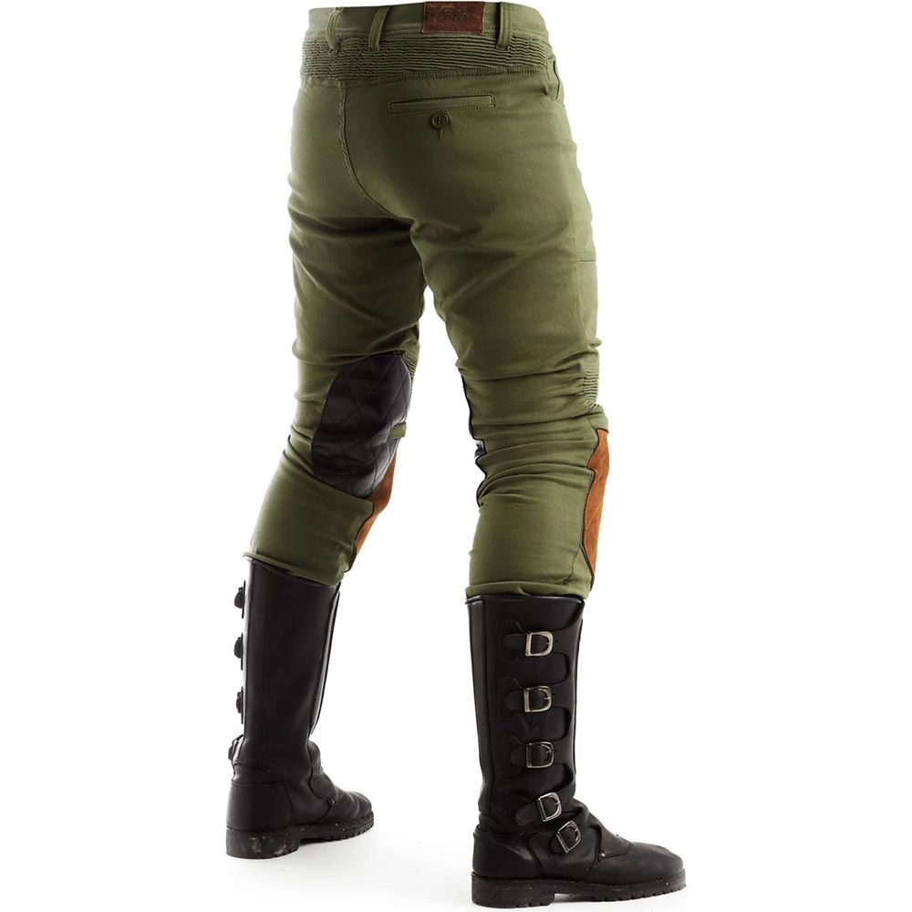 Fuel Captain Textile Trouser Olive FREE 1 YEAR Returns, FREE UK Delivery | ThrottleChimp
