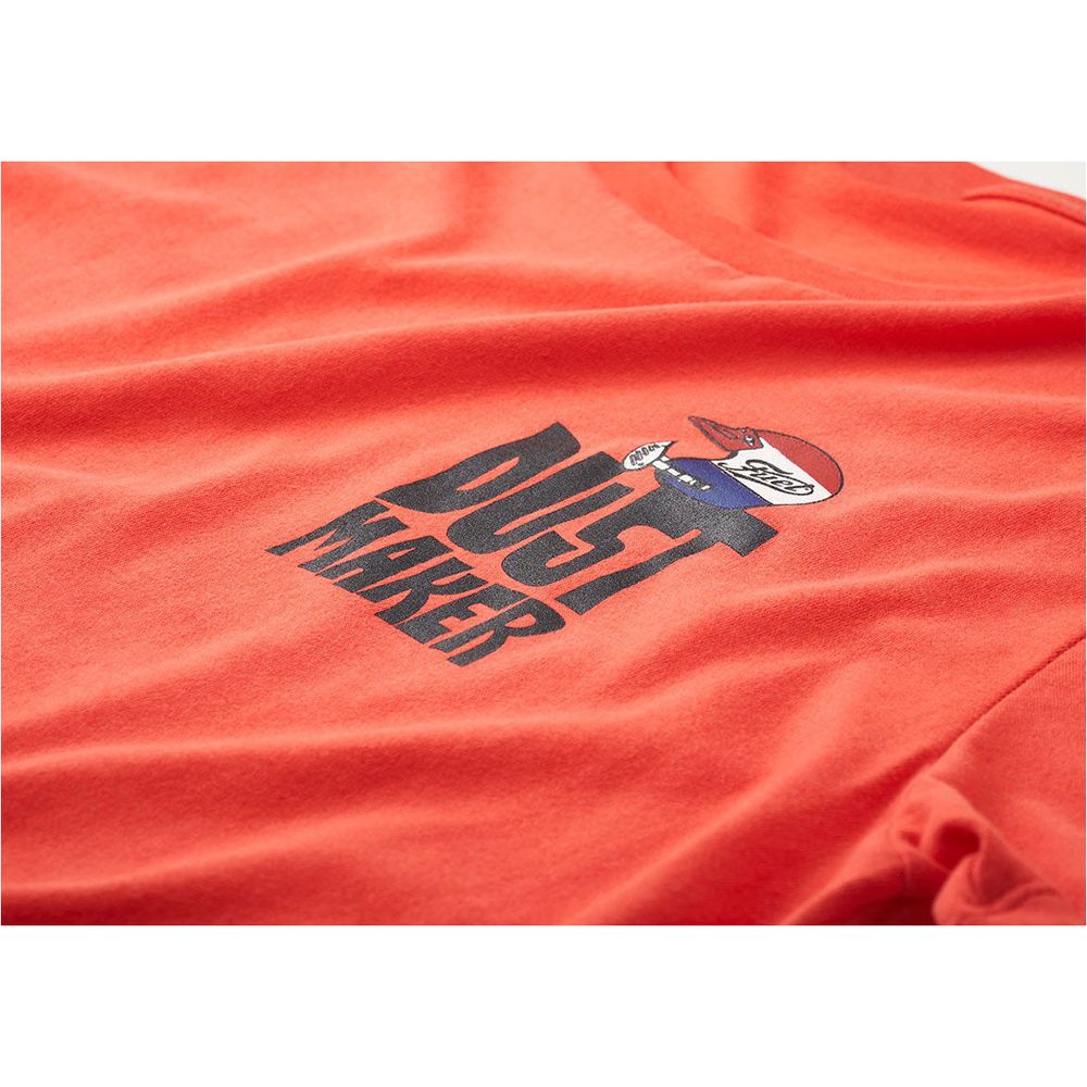 Fuel Dust Maker T-Shirt Red FREE 1 YEAR Returns, FREE UK Delivery | ThrottleChimp