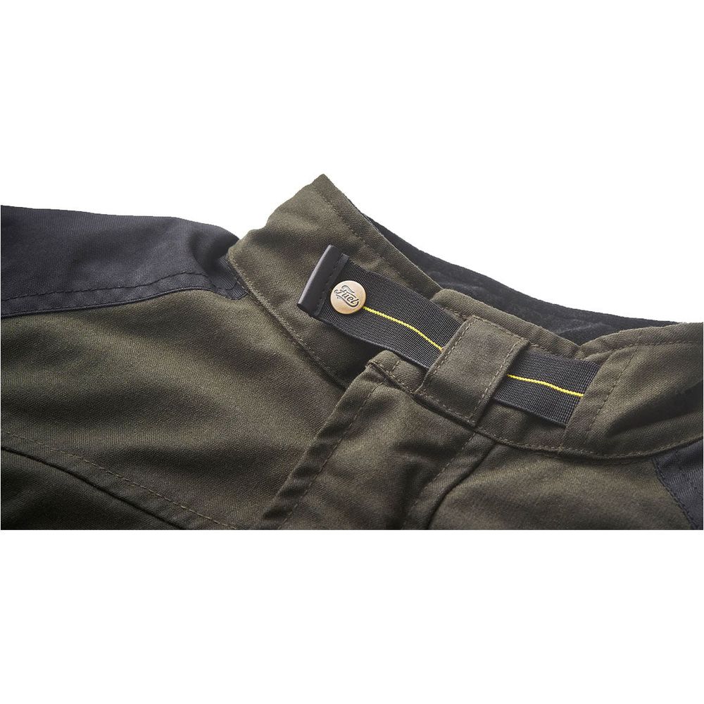 Fuel Bunker Waxed Cotton Jacket Green FREE 1 YEAR Returns, FREE UK Delivery | ThrottleChimp