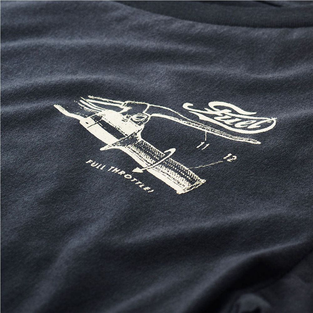 Fuel Full Throttle T-Shirt Black FREE 1 YEAR Returns, FREE UK Delivery | ThrottleChimp
