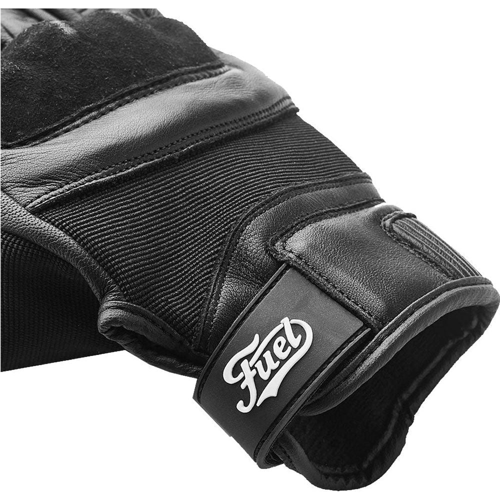 Fuel Rally 2 Textile Gloves Black FREE 1 YEAR Returns, FREE UK Delivery | ThrottleChimp