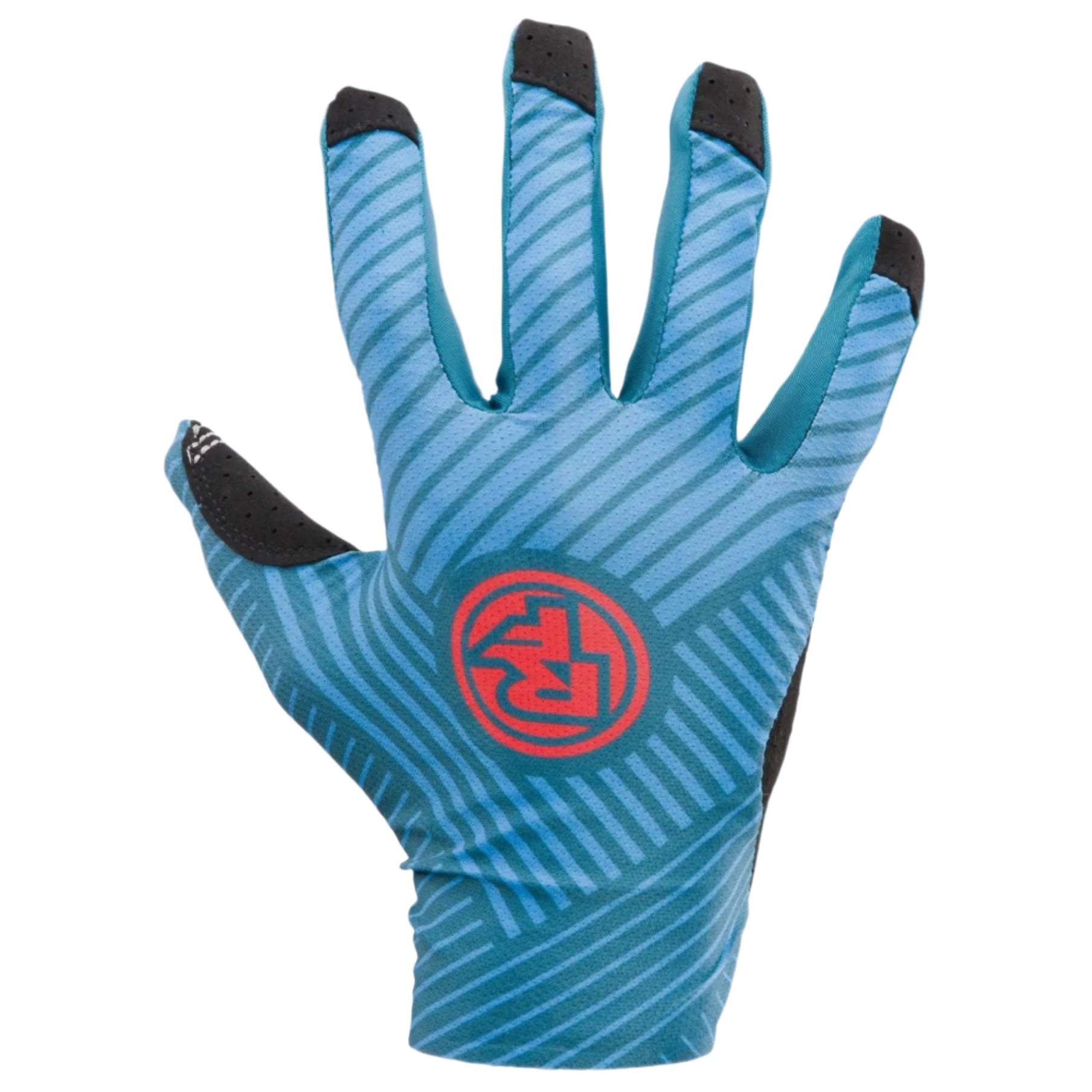 Race Face Indy Cycle Gloves Blue - FREE 1 YEAR Returns, FREE UK Shipping | ThrottleChimp