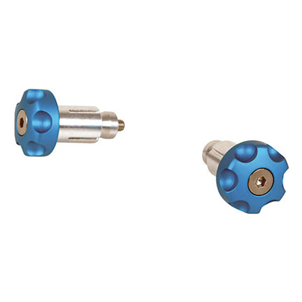 Gear Gremlin Short Bar End Blue FREE 1 YEAR Returns, FREE UK Delivery | ThrottleChimp