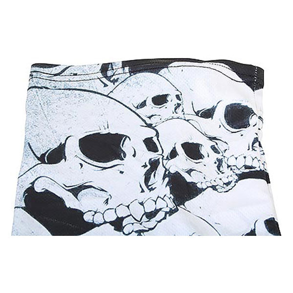 Gear Gremlin Skull Bandana White FREE 1 YEAR Returns, FREE UK Delivery | ThrottleChimp