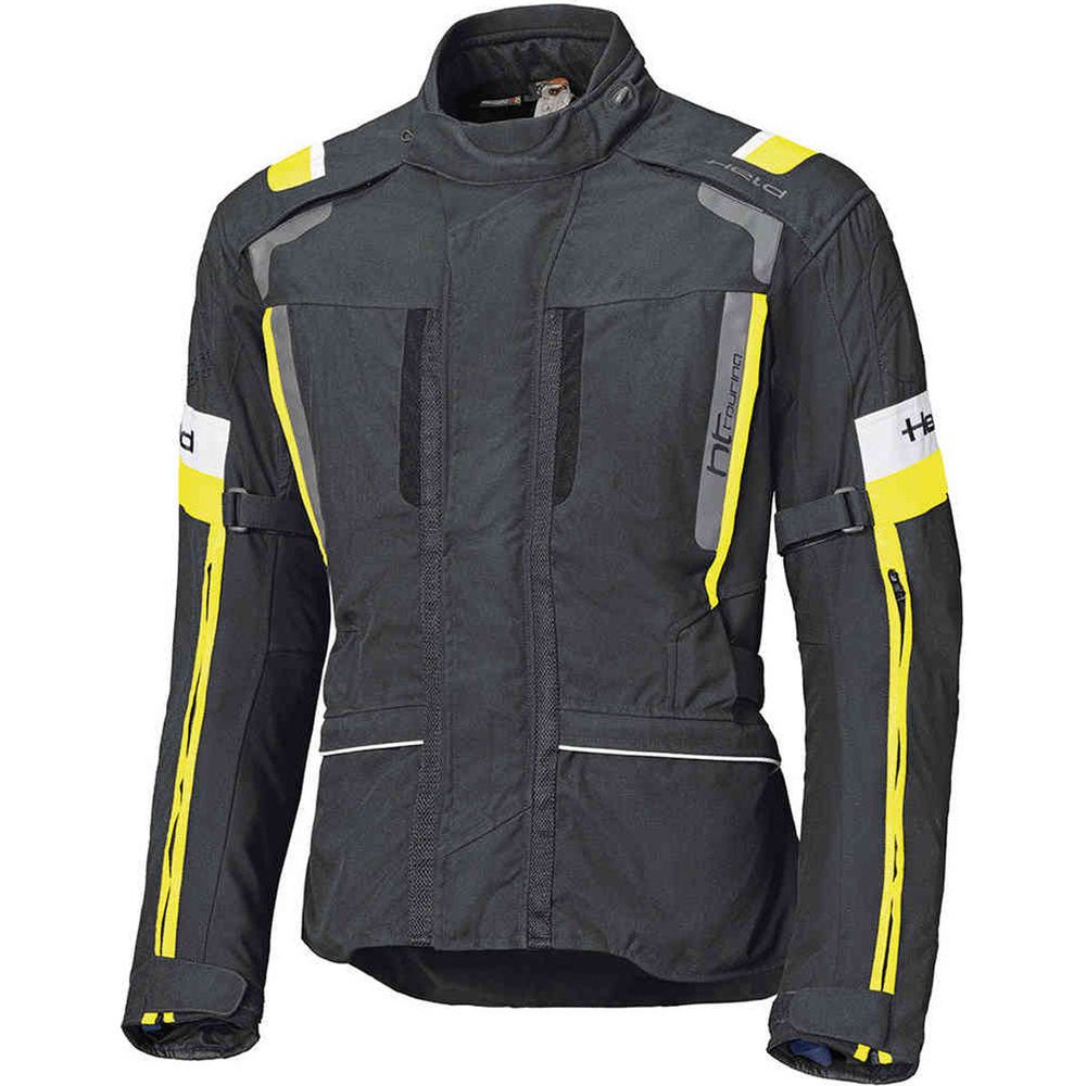 Held 4-Touring 2 Textile Jacket Black / Fluo Yellow FREE 1 YEAR Returns, FREE UK Delivery | ThrottleChimp