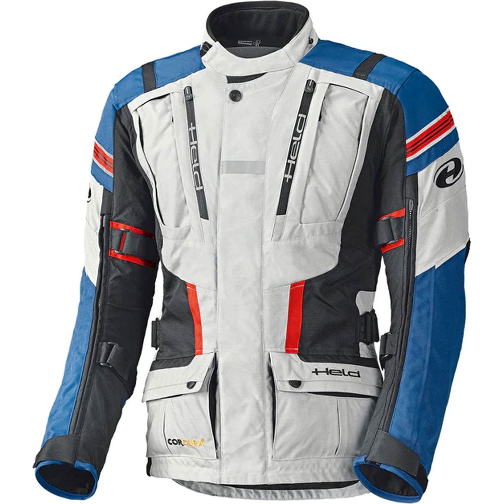 Held Hakuna 2 Ladies Textile Jacket Grey / Blue FREE 1 YEAR Returns, FREE UK Delivery | ThrottleChimp