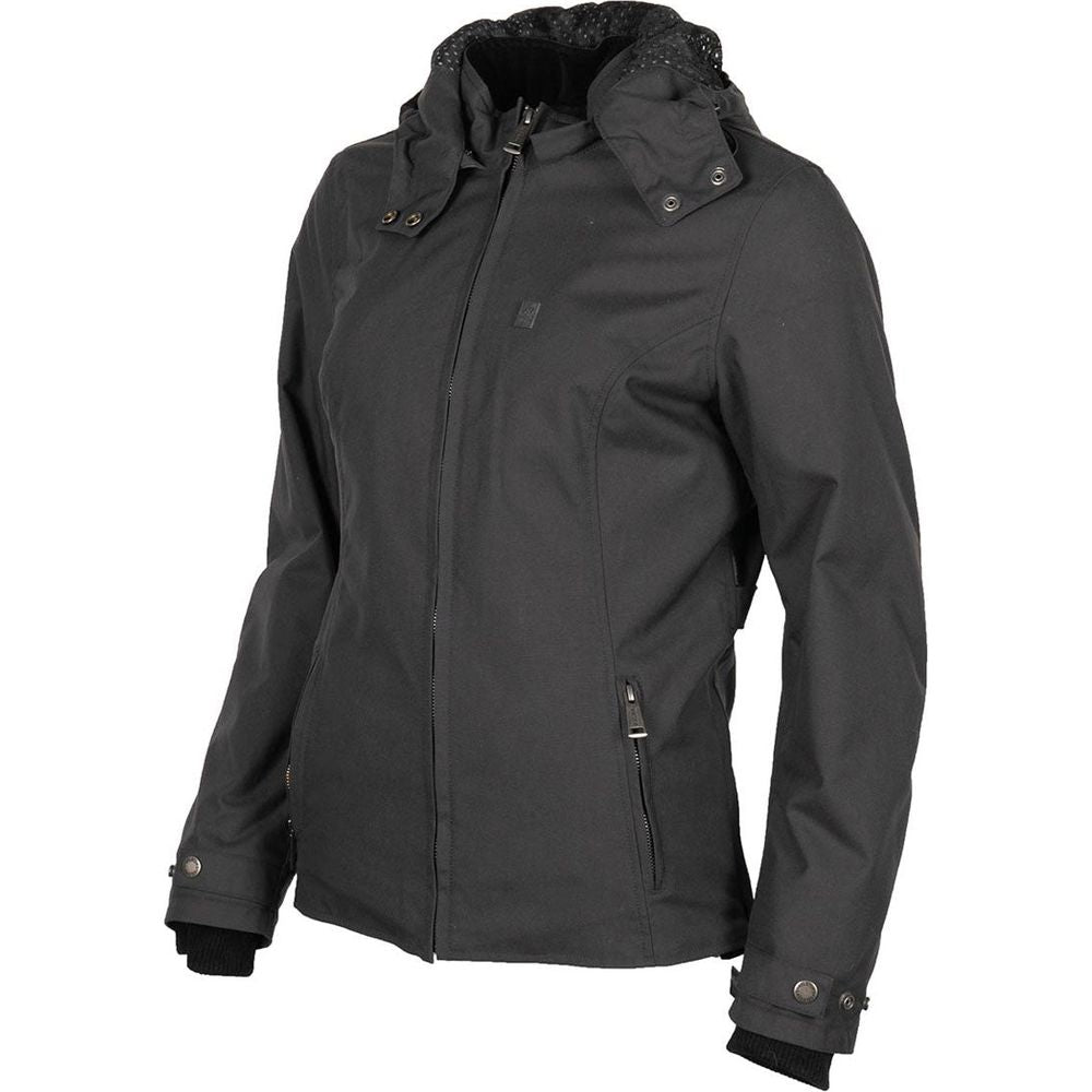 Helstons Claire Ladies Textile Jacket Grey FREE 1 YEAR Returns, FREE UK Delivery | ThrottleChimp