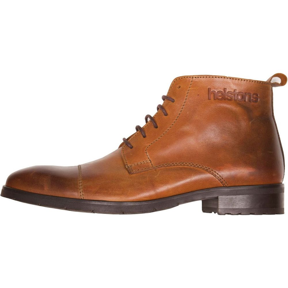 Helstons Heritage Leather Boots Camel FREE 1 YEAR Returns, FREE UK Delivery | ThrottleChimp