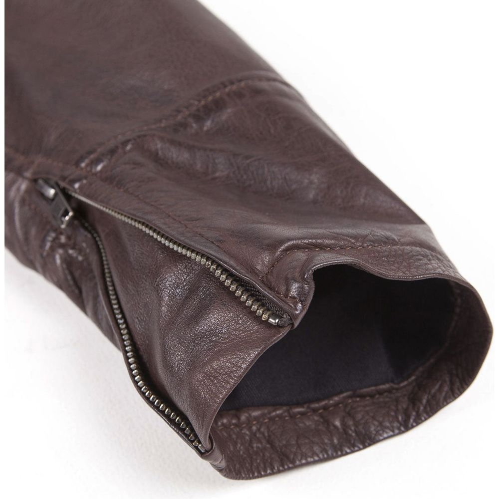 Helstons Hunt Rag Leather Jacket Brown FREE 1 YEAR Returns, FREE UK Delivery | ThrottleChimp