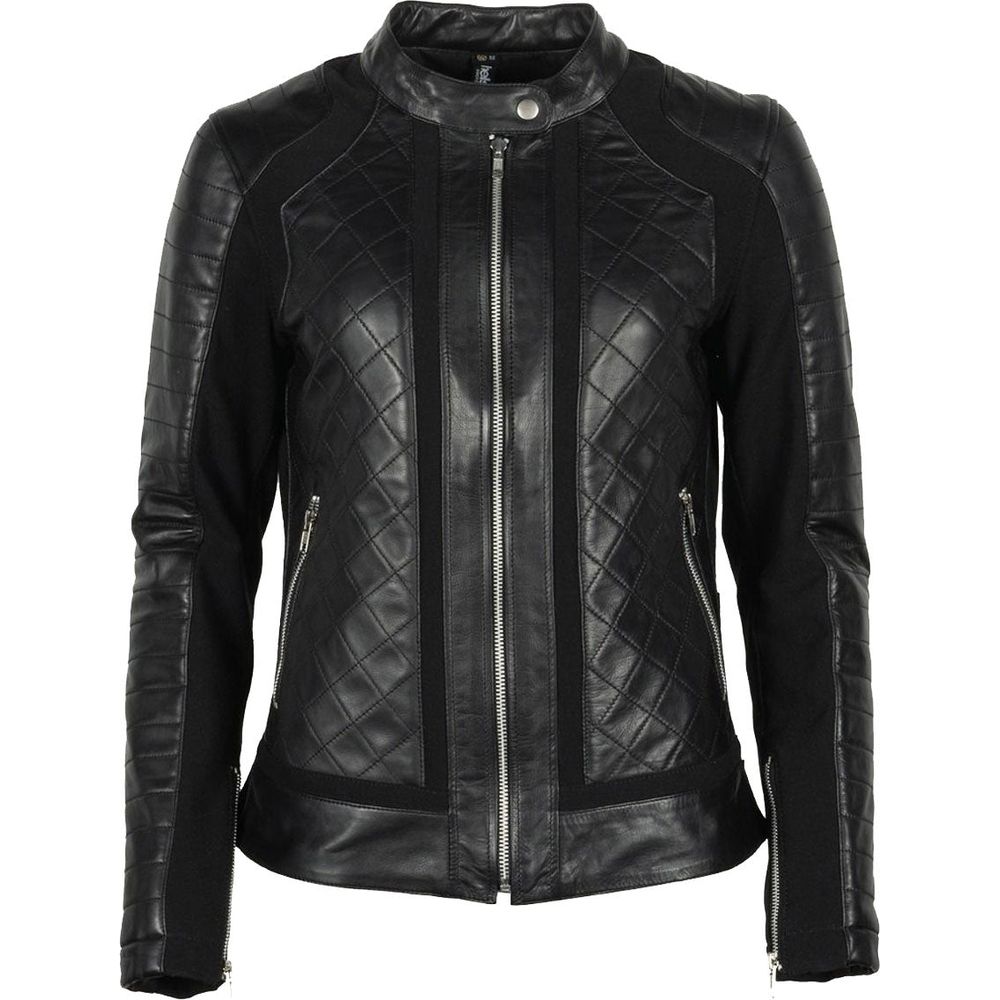 Helstons Kate Ladies Leather Jacket Soft Black FREE 1 YEAR Returns, FREE UK Delivery | ThrottleChimp