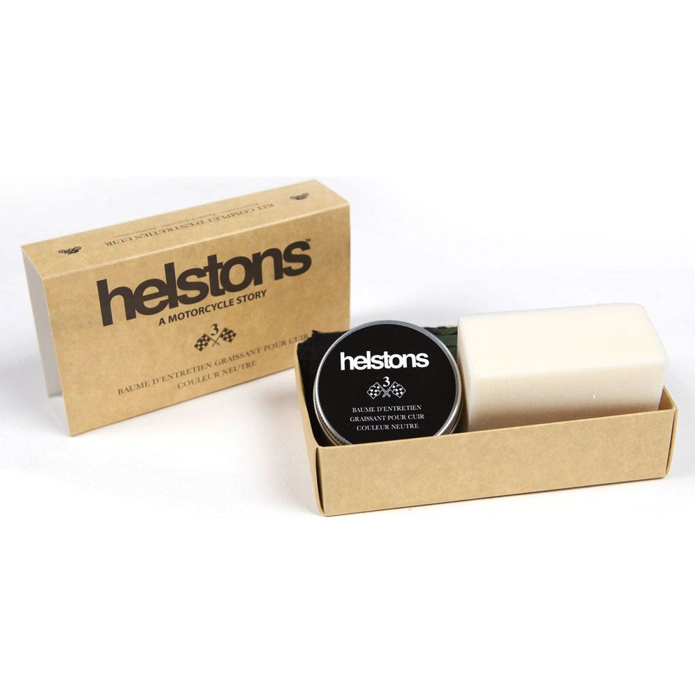 Helstons Leather Treatment Kit 2 Neutral FREE 1 YEAR Returns, FREE UK Delivery | ThrottleChimp