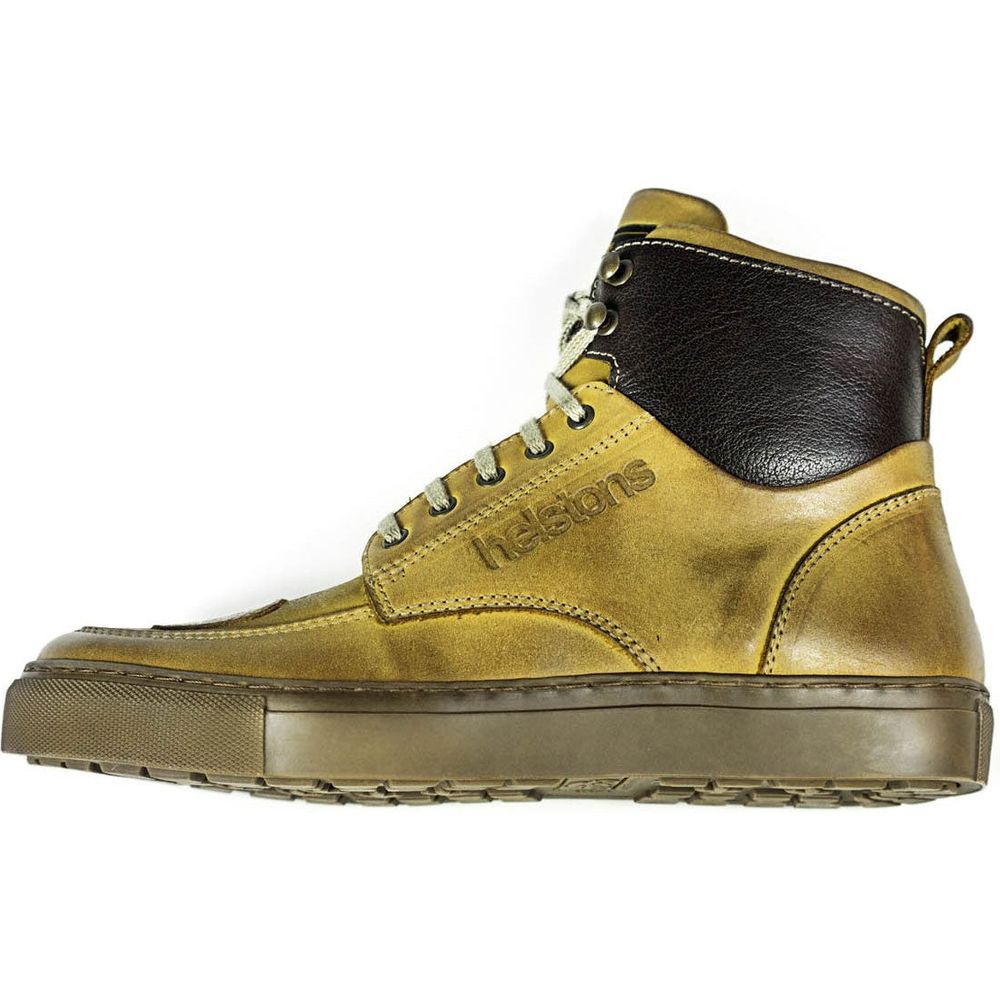 Helstons Sporty Ladies Leather Boots Nubuck Peach FREE 1 YEAR Returns, FREE UK Delivery | ThrottleChimp