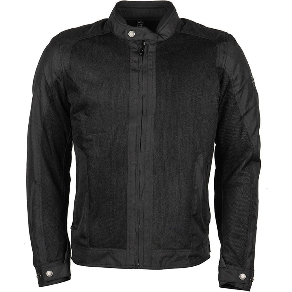Helstons Stoner Air Mesh Textile Jacket Black FREE 1 YEAR Returns, FREE UK Delivery | ThrottleChimp