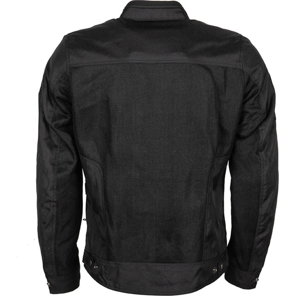 Helstons Stoner Air Mesh Textile Jacket Black FREE 1 YEAR Returns, FREE UK Delivery | ThrottleChimp