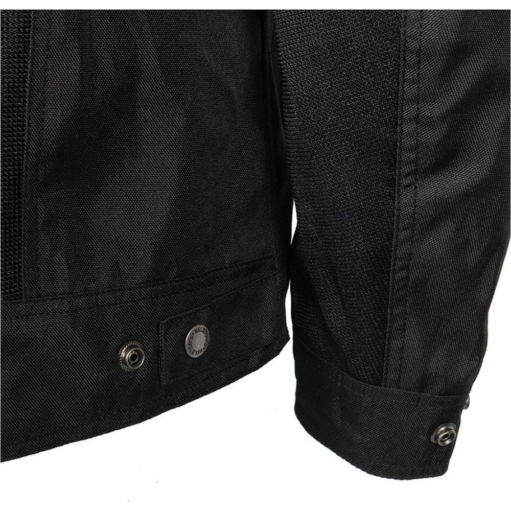 Helstons Stoner Air Mesh Textile Jacket Black FREE 1 YEAR Returns, FREE UK Delivery | ThrottleChimp