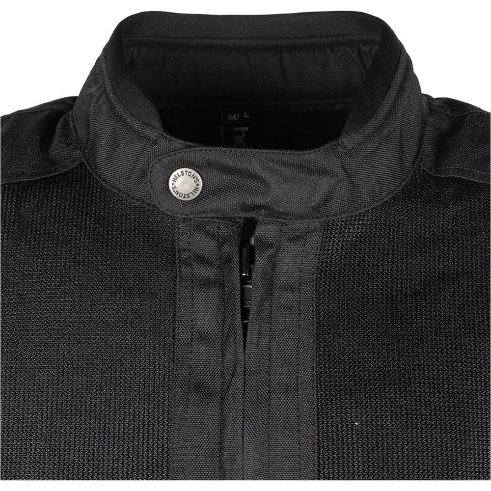 Helstons Stoner Air Mesh Textile Jacket Black FREE 1 YEAR Returns, FREE UK Delivery | ThrottleChimp