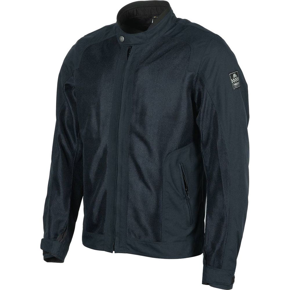 Helstons Stoner Air Mesh Textile Jacket Blue FREE 1 YEAR Returns, FREE UK Delivery | ThrottleChimp