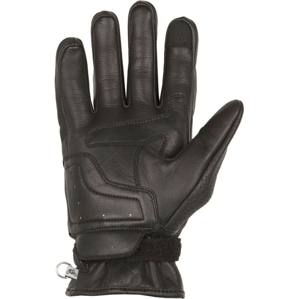 Helstons Strada Summer Leather Gloves Black FREE 1 YEAR Returns, FREE UK Delivery | ThrottleChimp
