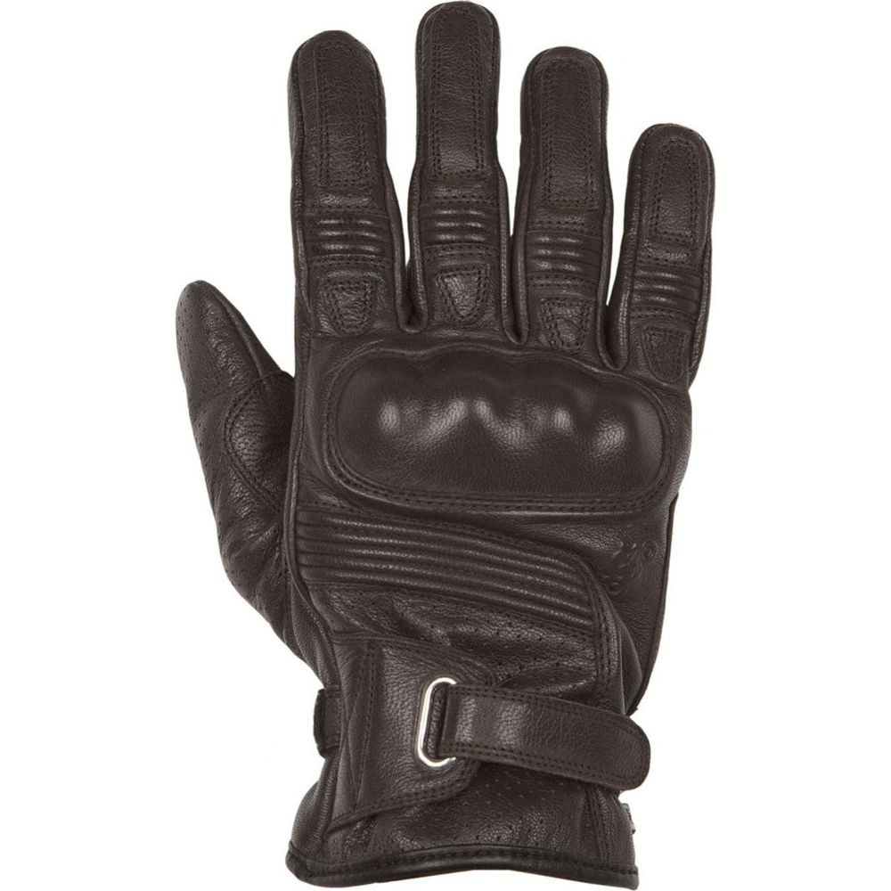 Helstons Strada Summer Leather Gloves Brown FREE 1 YEAR Returns, FREE UK Delivery | ThrottleChimp