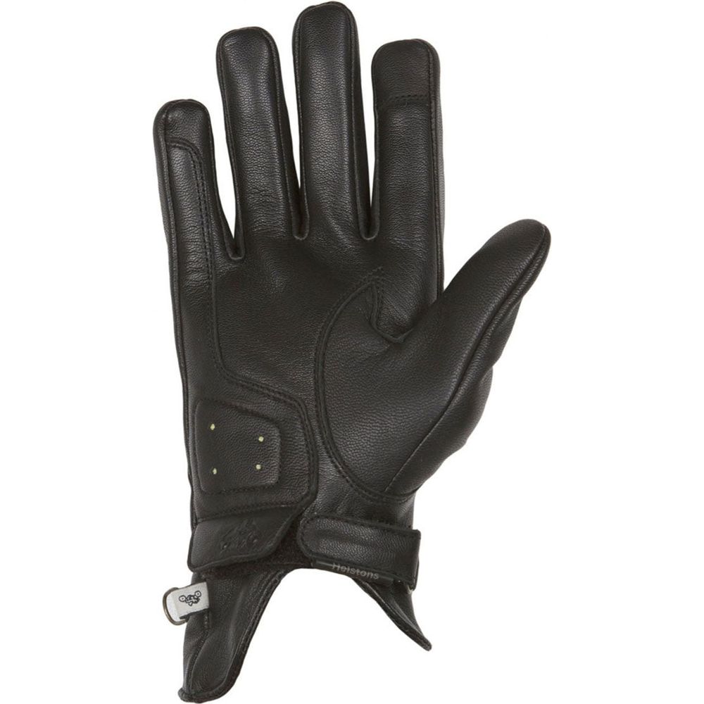 Helstons Swallow Summer Ladies Leather Gloves Black FREE 1 YEAR Returns, FREE UK Delivery | ThrottleChimp