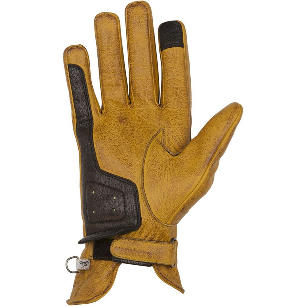Helstons Swallow Summer Ladies Leather Gloves Gold / Brown FREE 1 YEAR Returns, FREE UK Delivery | ThrottleChimp