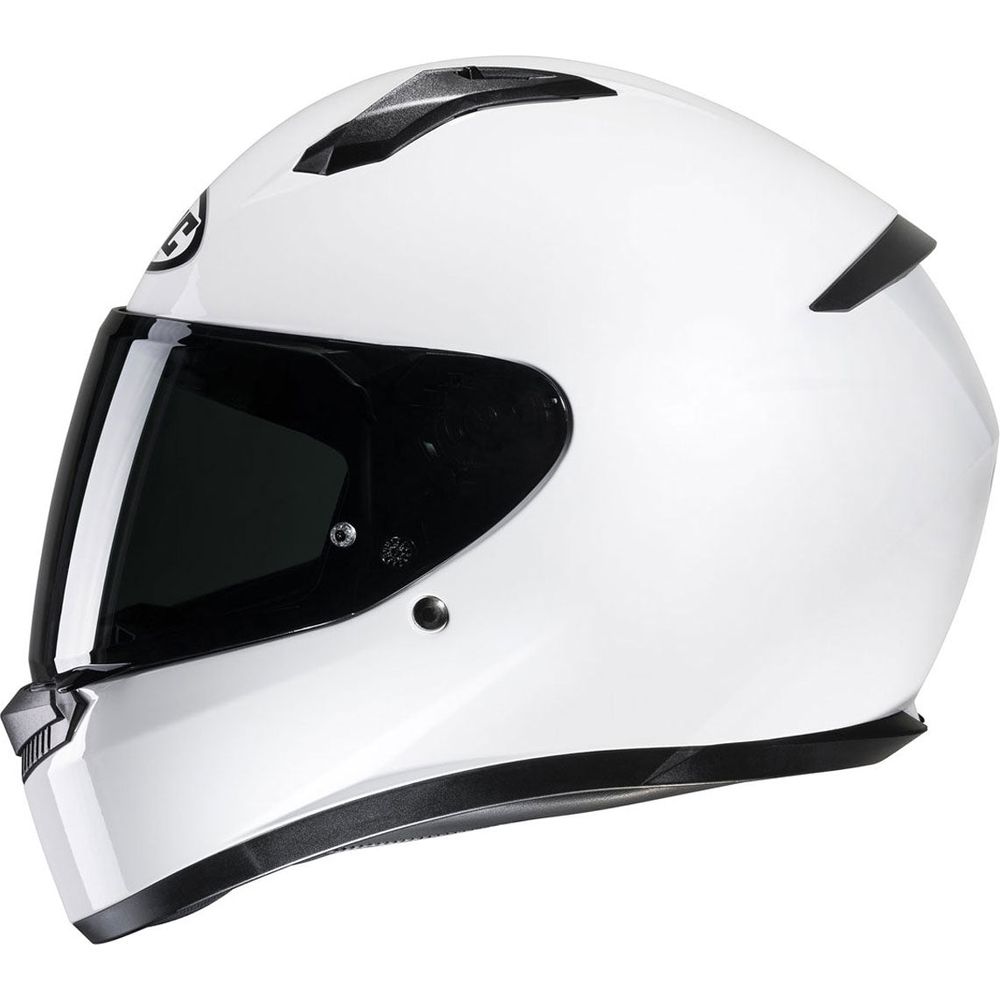 HJC C10 Full Face Helmet White FREE 1 YEAR Returns, FREE UK Delivery | ThrottleChimp