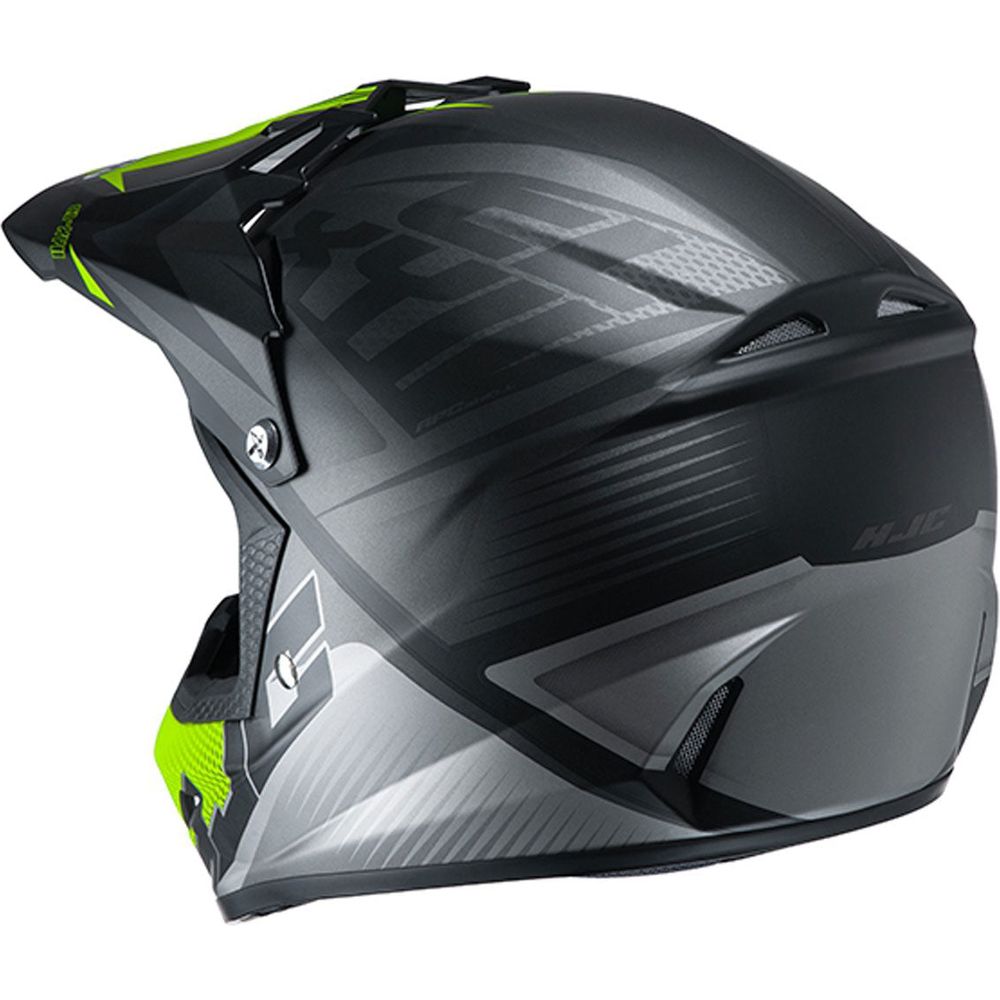 HJC CL-XY 2 Youth Ellusion Motocross Helmet MC5SF Black FREE 1 YEAR Returns, FREE UK Delivery | ThrottleChimp