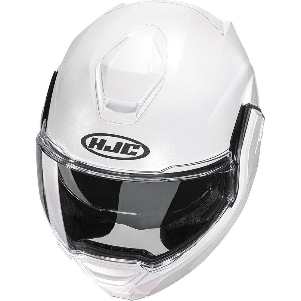 HJC I100 Flip-Up Helmet White FREE 1 YEAR Returns, FREE UK Delivery | ThrottleChimp