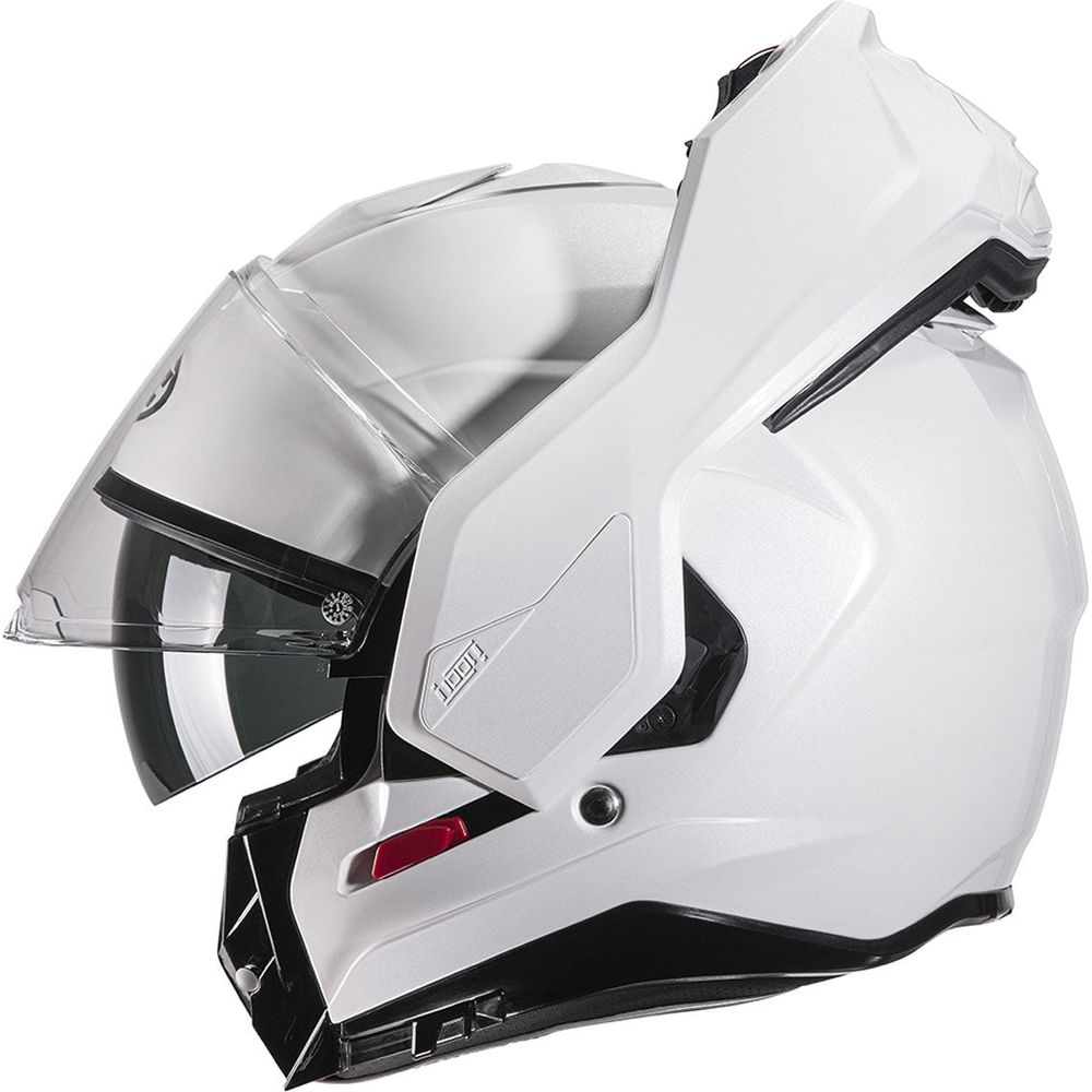 HJC I100 Flip-Up Helmet White FREE 1 YEAR Returns, FREE UK Delivery | ThrottleChimp
