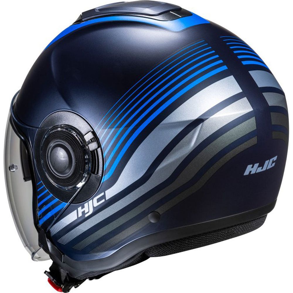 HJC I40N Dova Open Face Helmet MC2SF Blue FREE 1 YEAR Returns, FREE UK Delivery | ThrottleChimp