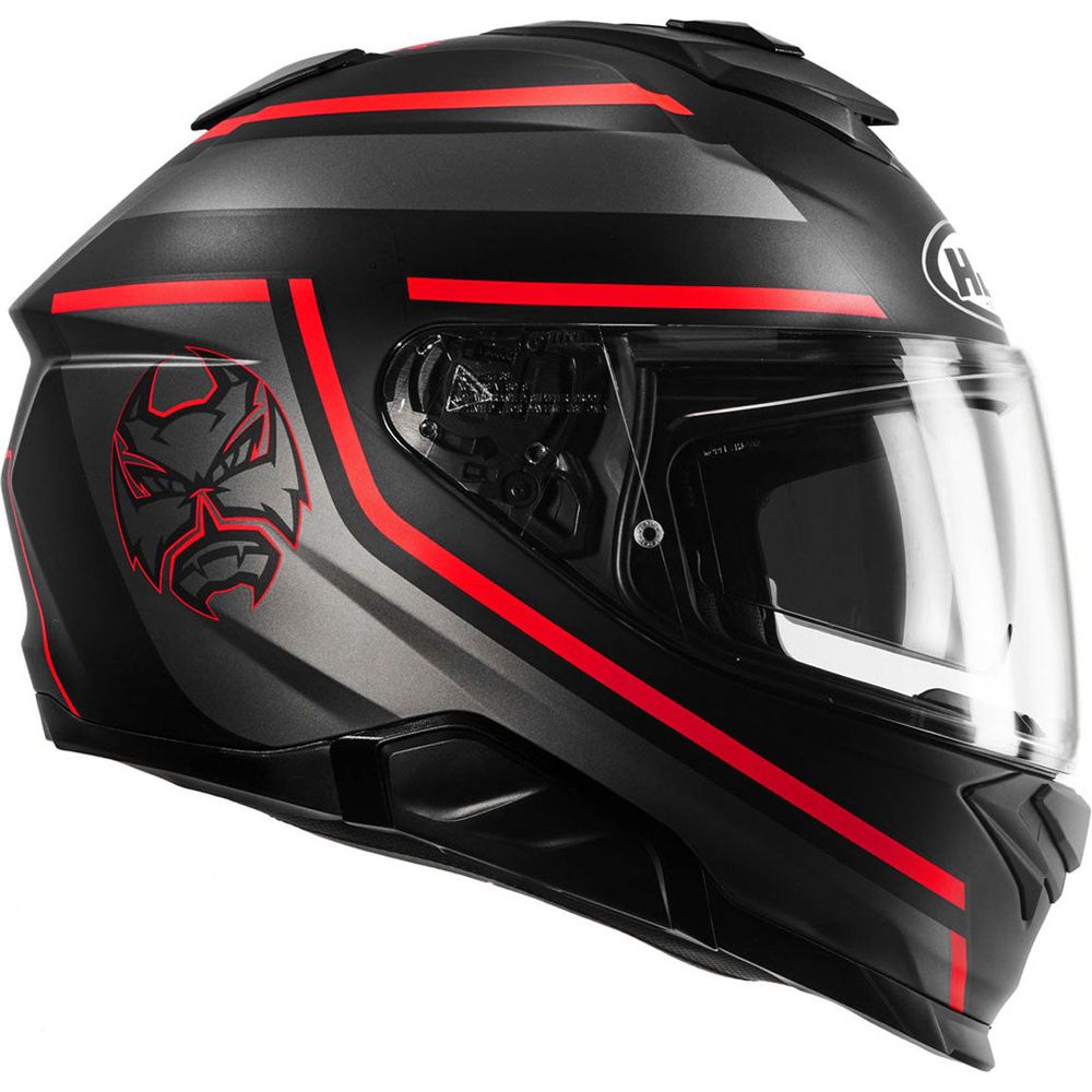 HJC I71 Fabio Quartararo 20 Full Face Helmet MC1SF Black / Red FREE 1 YEAR Returns, FREE UK Delivery | ThrottleChimp