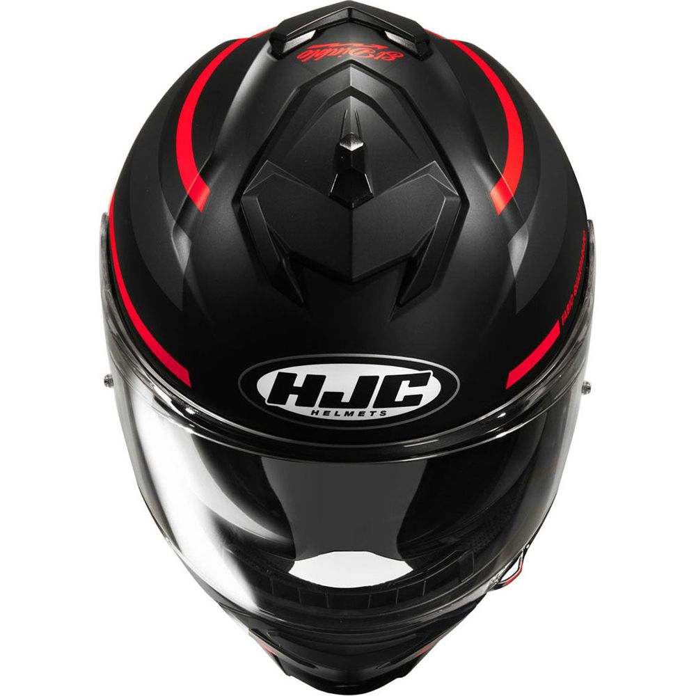 HJC I71 Fabio Quartararo 20 Full Face Helmet MC1SF Black / Red FREE 1 YEAR Returns, FREE UK Delivery | ThrottleChimp