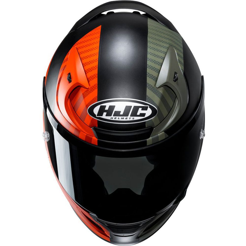 HJC RPHA 12 Ottin Full Face Helmet MC47SF Orange / Black / Green FREE 1 YEAR Returns, FREE UK Delivery | ThrottleChimp