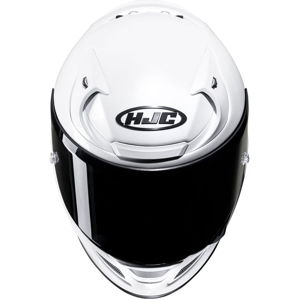 HJC RPHA 12 Full Face Helmet Pearl White FREE 1 YEAR Returns, FREE UK Delivery | ThrottleChimp