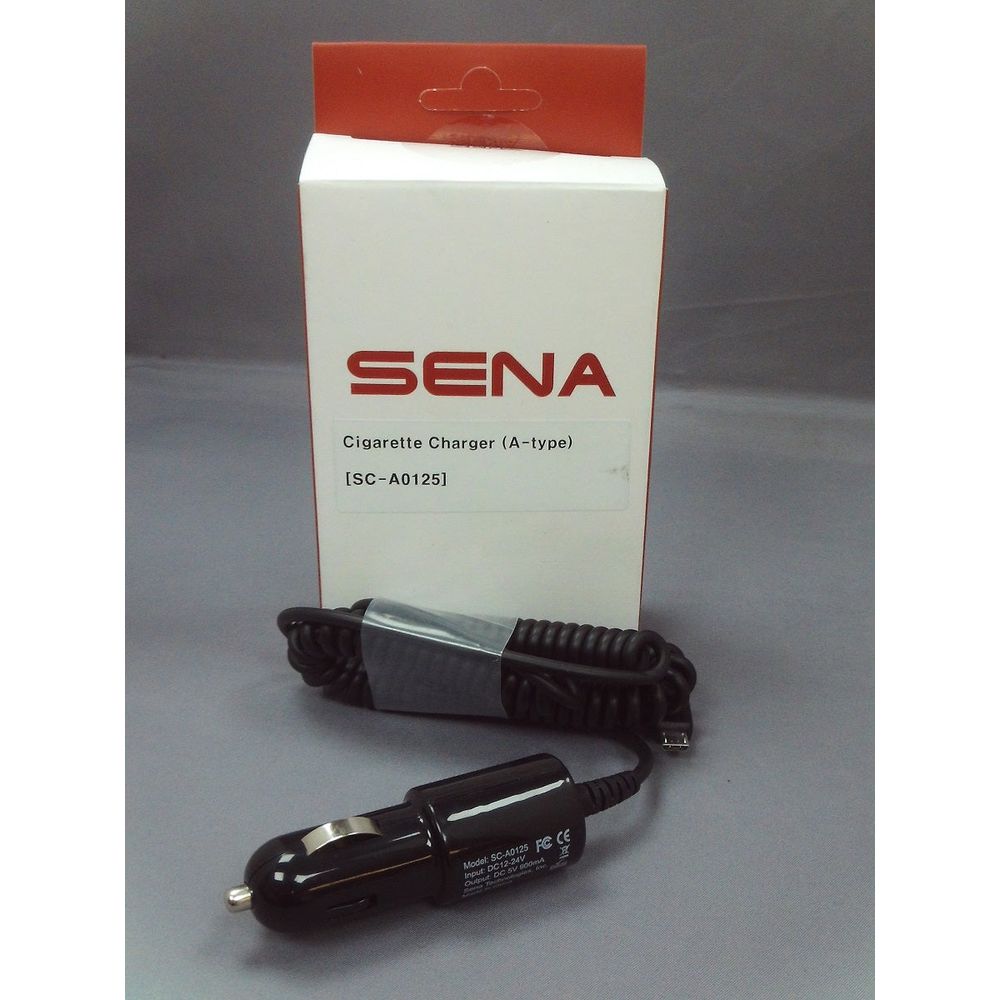 Sena Cigarette Charger 5V A-Type SC-A0125 FREE 1 YEAR Returns, FREE UK Delivery | ThrottleChimp