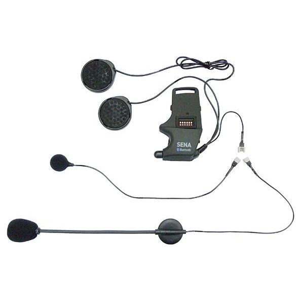 Sena Helmet Clamp Kit Attached Boom Mic & Wired Mic SMH-A0302 FREE 1 YEAR Returns, FREE UK Delivery | ThrottleChimp