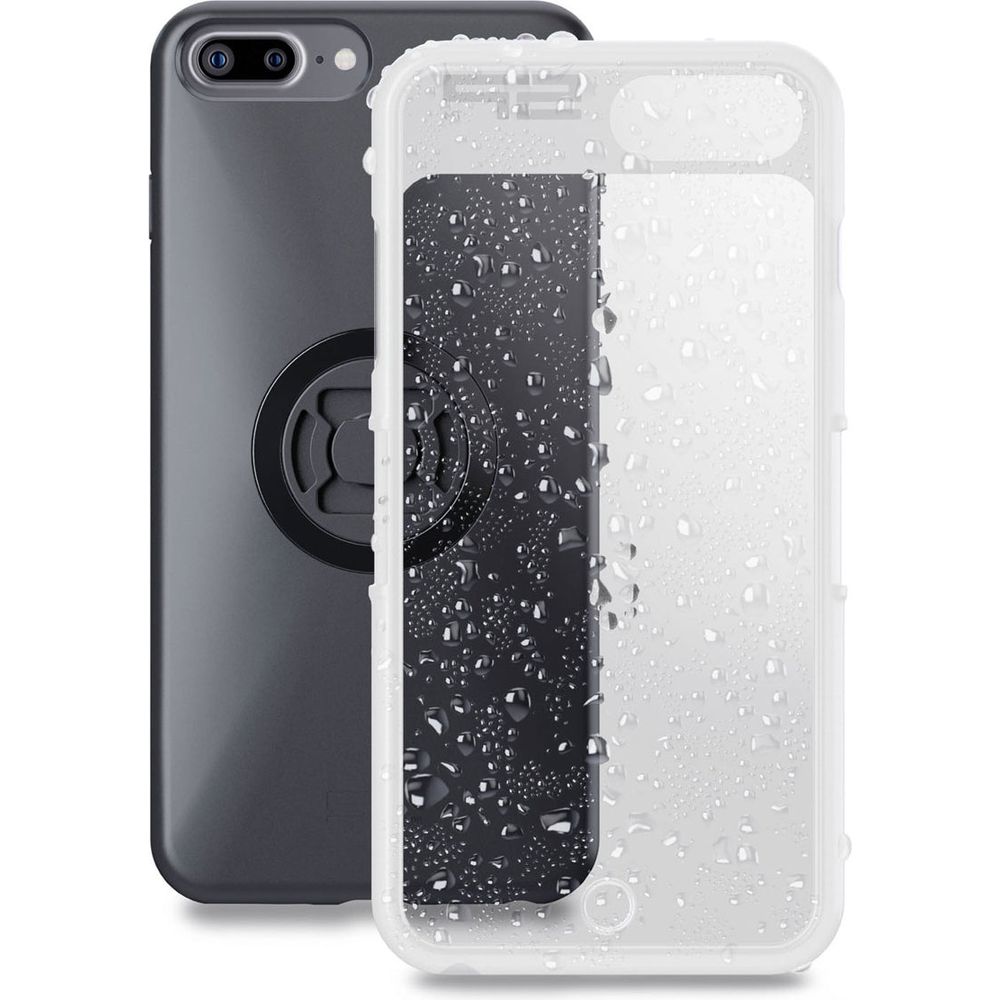 SP Connect Weather Cover Clear For iPhone 8+ / 7+ / 6s / 6+ FREE 1 YEAR Returns, FREE UK Delivery | ThrottleChimp