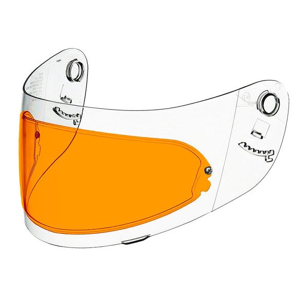 Pinlock Replacement Lens CX1 / CX1V Amber 000001 FREE 1 YEAR Returns, FREE UK Delivery | ThrottleChimp