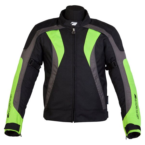 Spada RPM Textile Jacket Black / Fluo Yellow FREE 1 YEAR Returns, FREE UK Delivery | ThrottleChimp