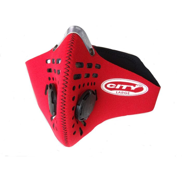 Respro City Face Mask Red RC01 FREE 1 YEAR Returns, FREE UK Delivery | ThrottleChimp