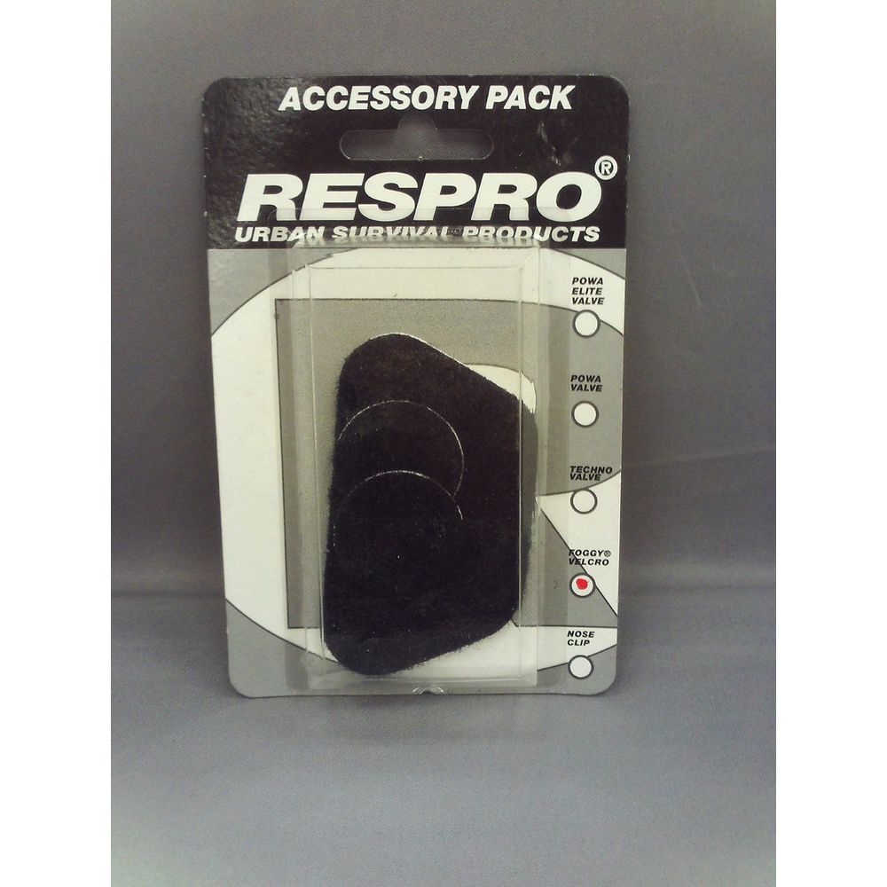 Respro Foggy Anti-Fog Face Mask Velcro Pad Set FREE 1 YEAR Returns, FREE UK Delivery | ThrottleChimp
