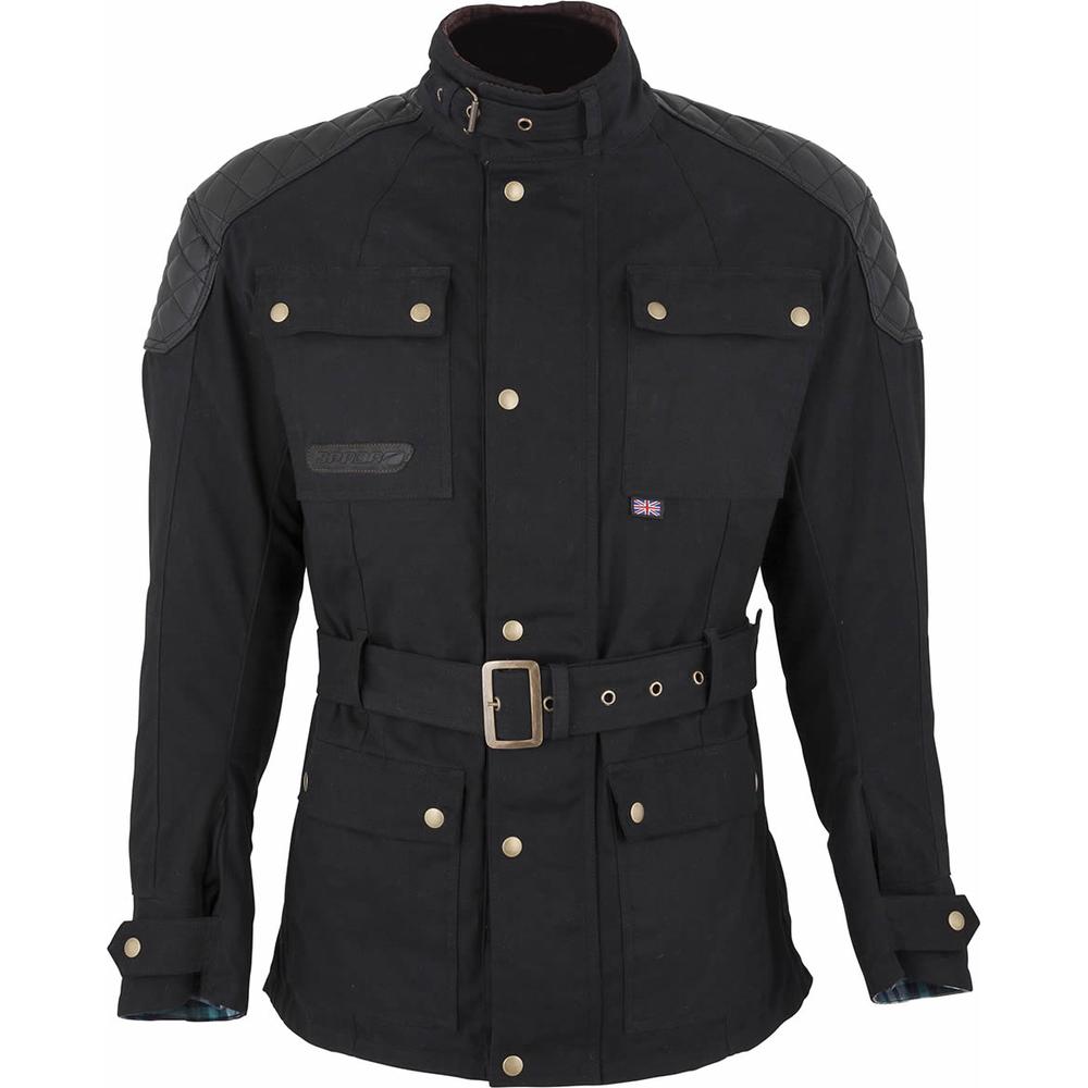 Spada Staffy Textile Jacket Black FREE 1 YEAR Returns, FREE UK Delivery | ThrottleChimp