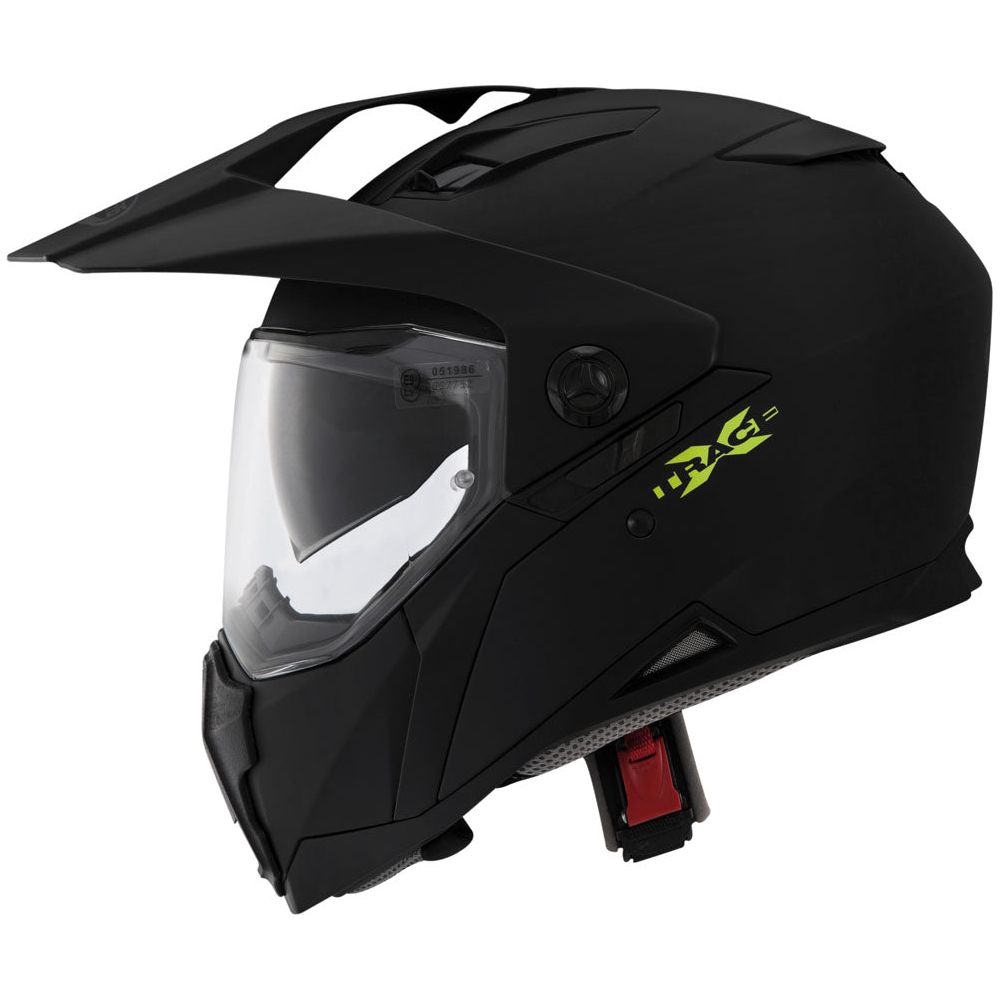 Caberg X-Trace Plain Full Face Helmet Matt Black FREE 1 YEAR Returns, FREE UK Delivery | ThrottleChimp