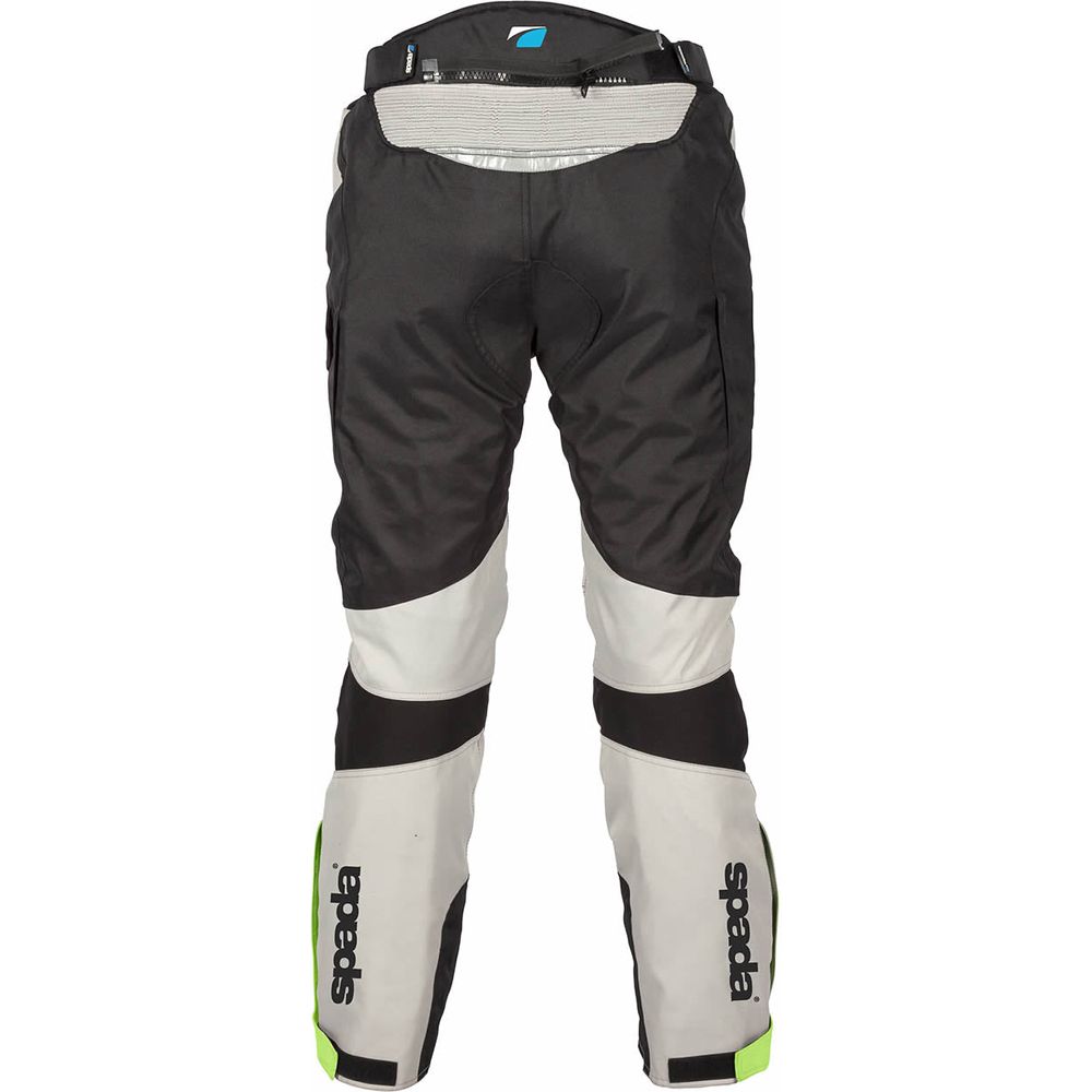 Spada Turini Textile Trouser Silver FREE 1 YEAR Returns, FREE UK Delivery | ThrottleChimp