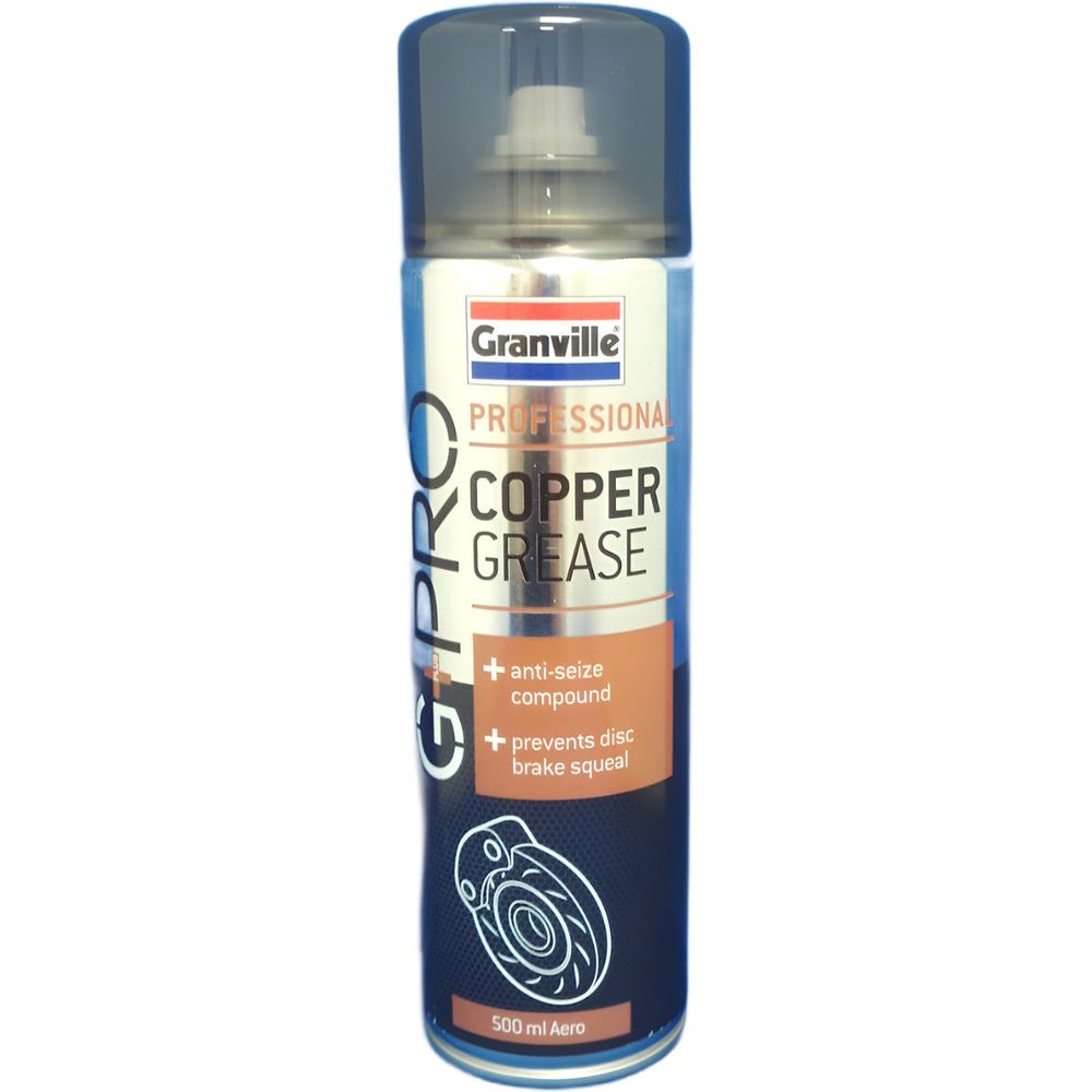 Granville Copper Grease Spray - 500ml FREE 1 YEAR Returns, FREE UK Delivery | ThrottleChimp