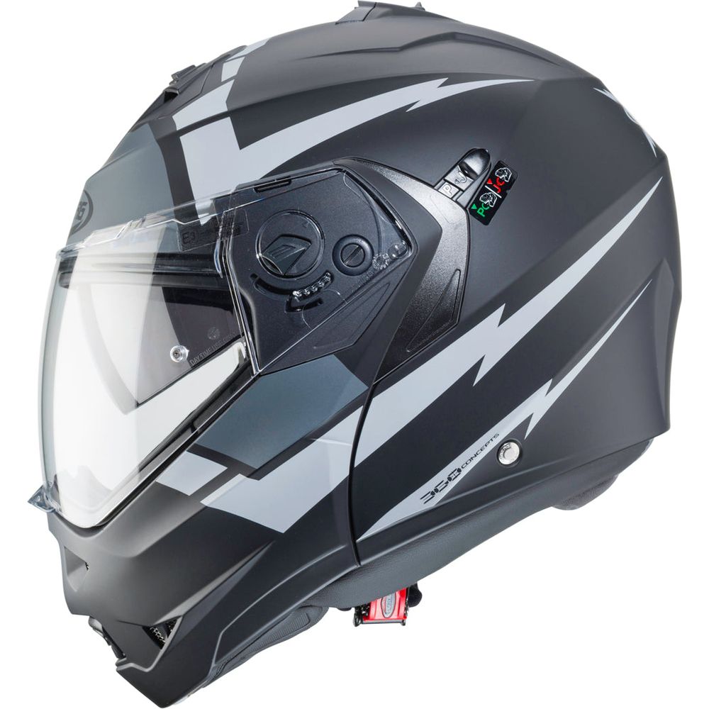 Caberg Duke 2 Kito Flip-Up Helmet Anthracite FREE 1 YEAR Returns, FREE UK Delivery | ThrottleChimp